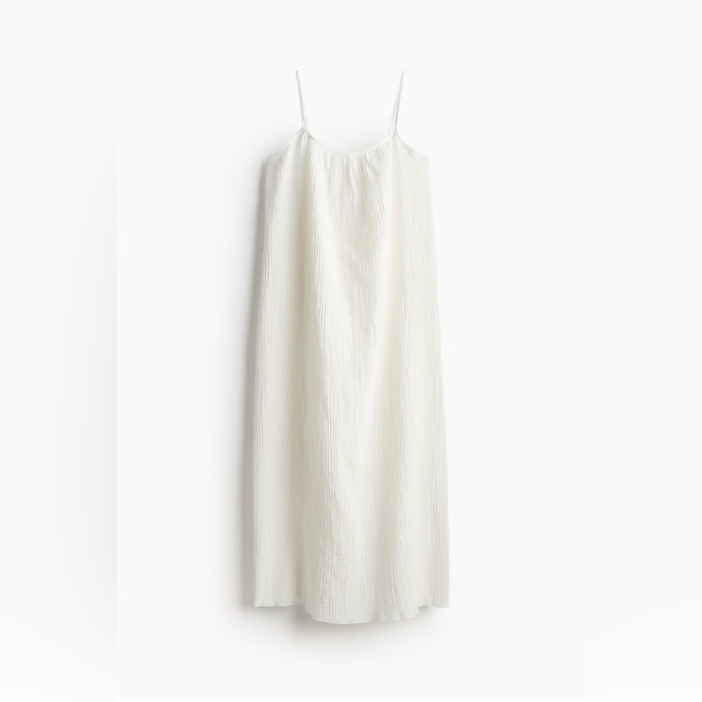 H&M Divided Ivory Maxi Dress